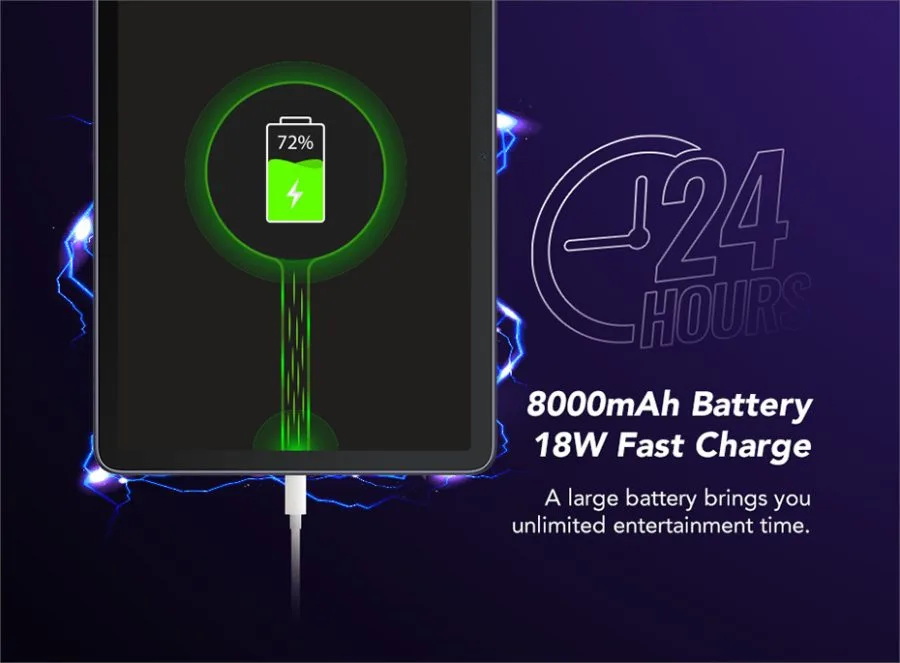 TCL TAB MAX 10.4 Tablet 8000 mAh Akku