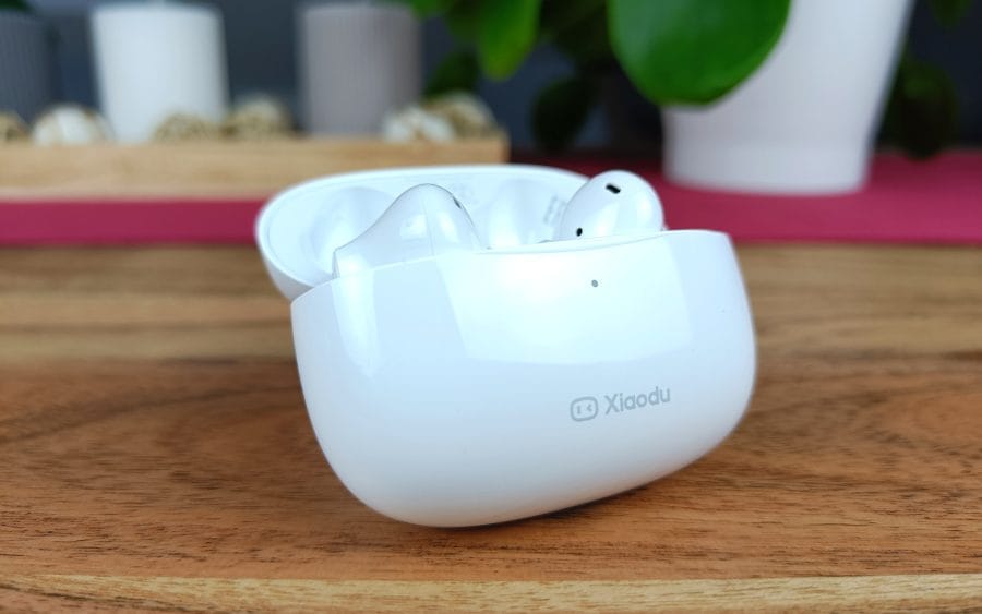 XIaodu Smart Buds Pro laddningsfodral öppnat