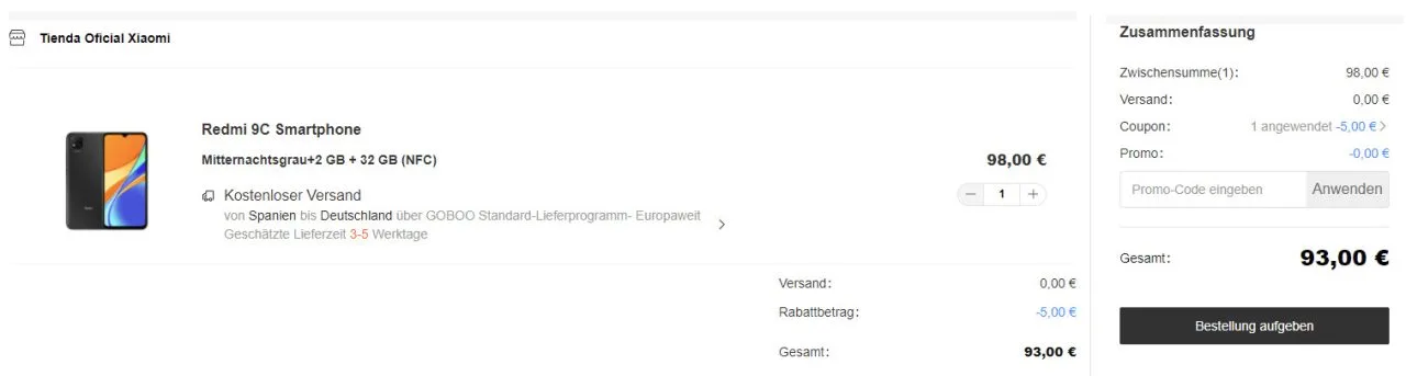 Goboo'da Redmi 9C NFC satın alın.