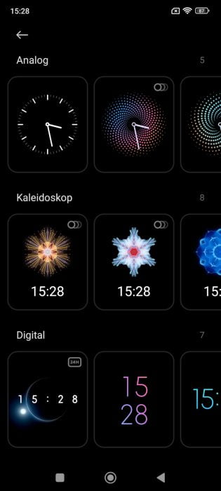 Efectos de pantalla siempre activa de Redmi Note 11 Pro 5G (2)