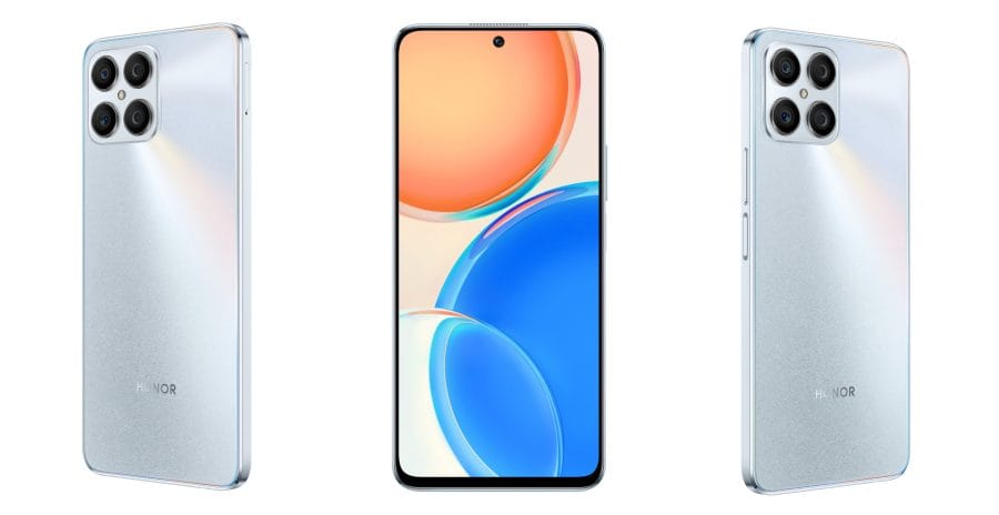 HONOR X8 Smartphone Design.