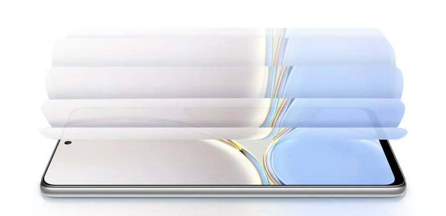 شاشة HONOR Magic4 Lite 5G أمامية.