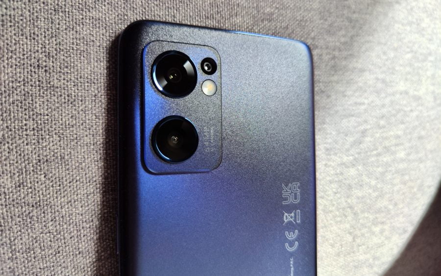 OPPO Find X5 Lite camera module on the back.