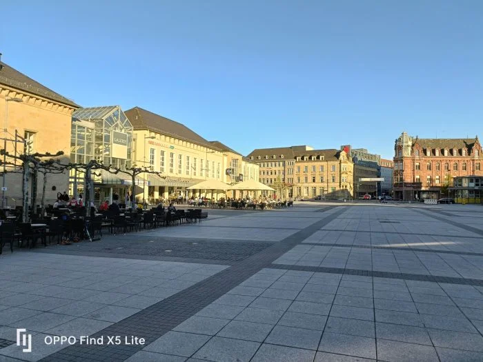 OPPO Zoek X5 Lite Hoofdcamera Test Shot Tag Vierkant