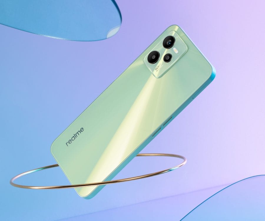 Realme C35 Smartphone Green (1)