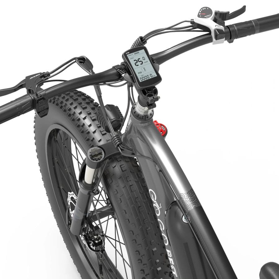 כידון GOGOBEST GF600 e-bike עם מחשב אופניים