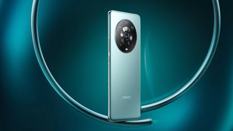 HONOR Magic4 Pro en cyan