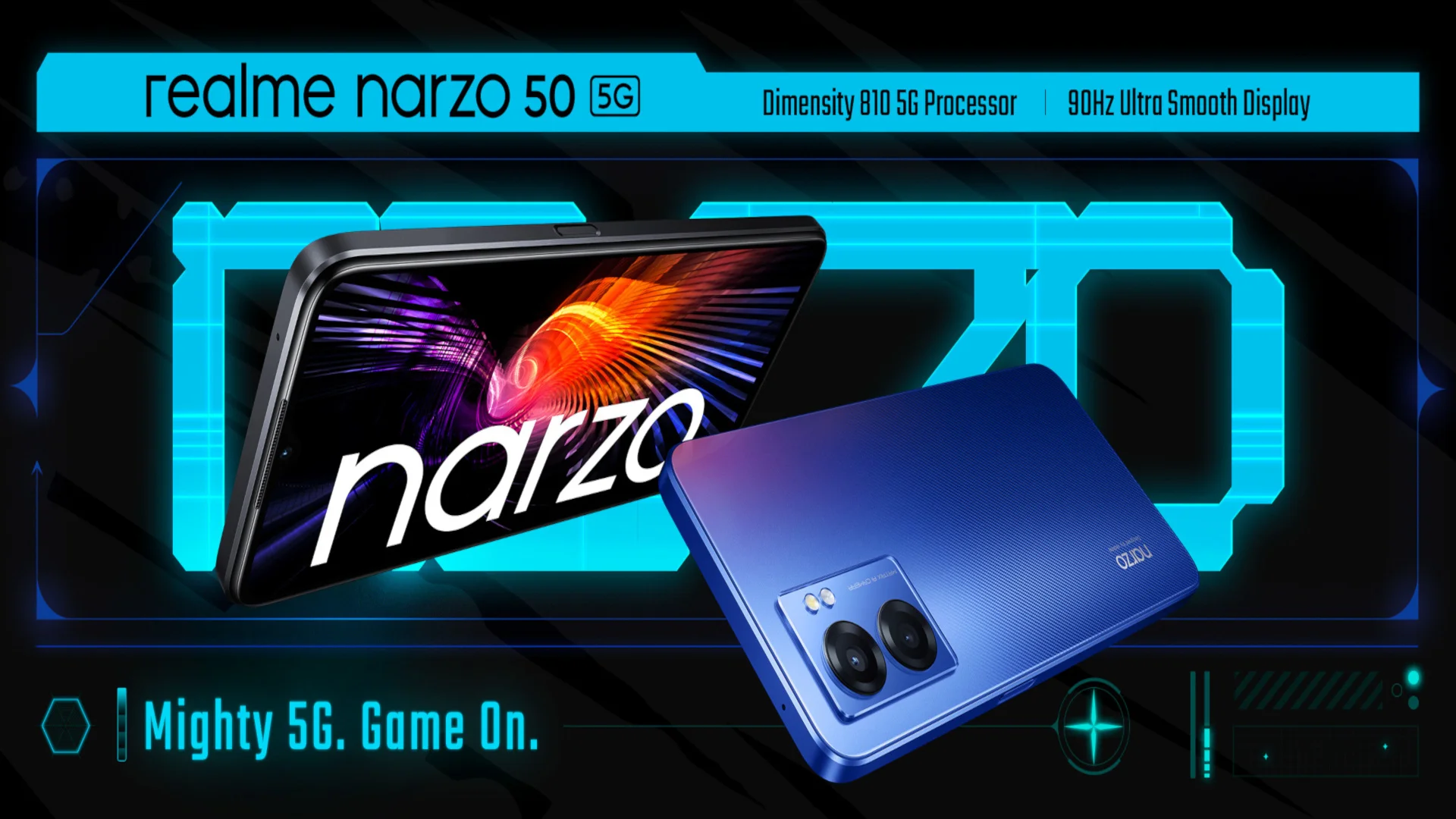 La série Narzo 50 arrive en Europe.