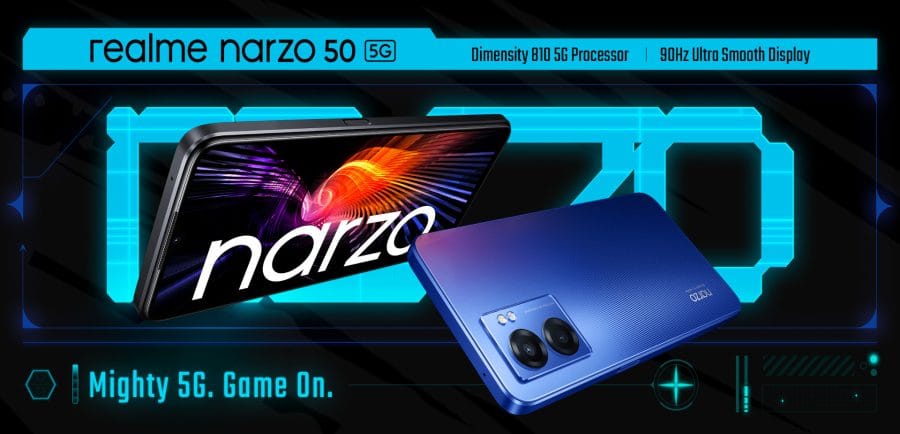 Narzo 50 5G smarttelefon