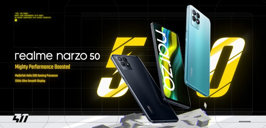 Narzo 50 4G smarttelefon