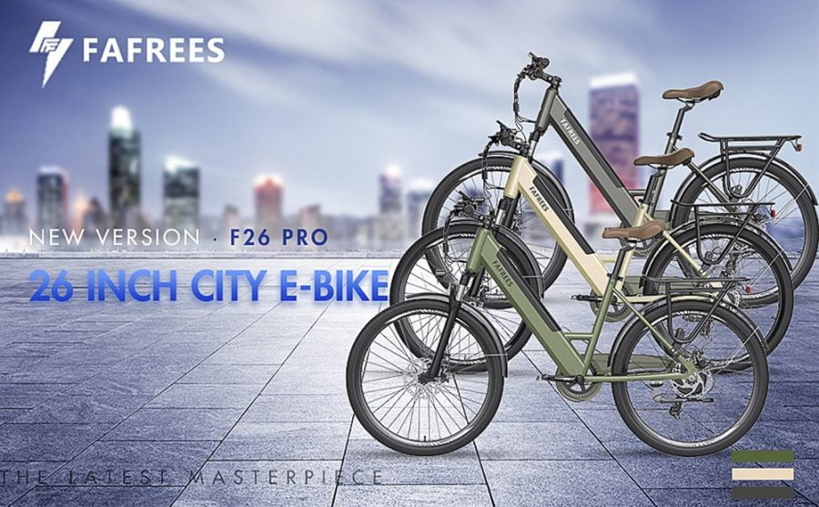 FAFREES F26 Pro E-Bike για την πόλη.
