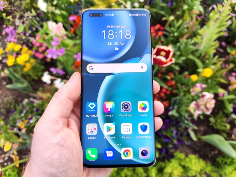 شاشة منحنية HONOR Magic 4 Pro