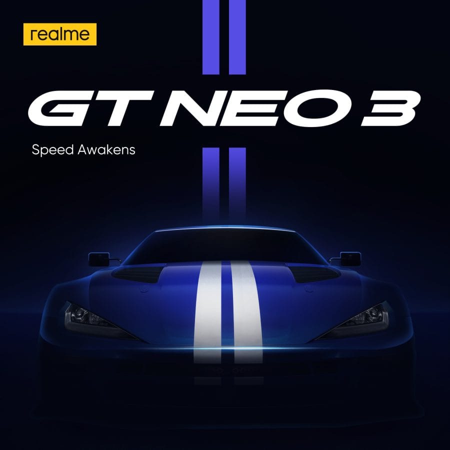 realme GT NEO 3 Vitesse se réveille