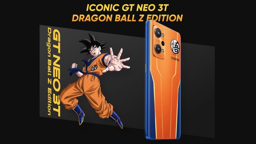 realme GT NEO 3T Dragon Ball Z speciale editie