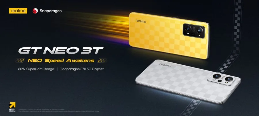 realme GT NEO 3T Speed si risveglia