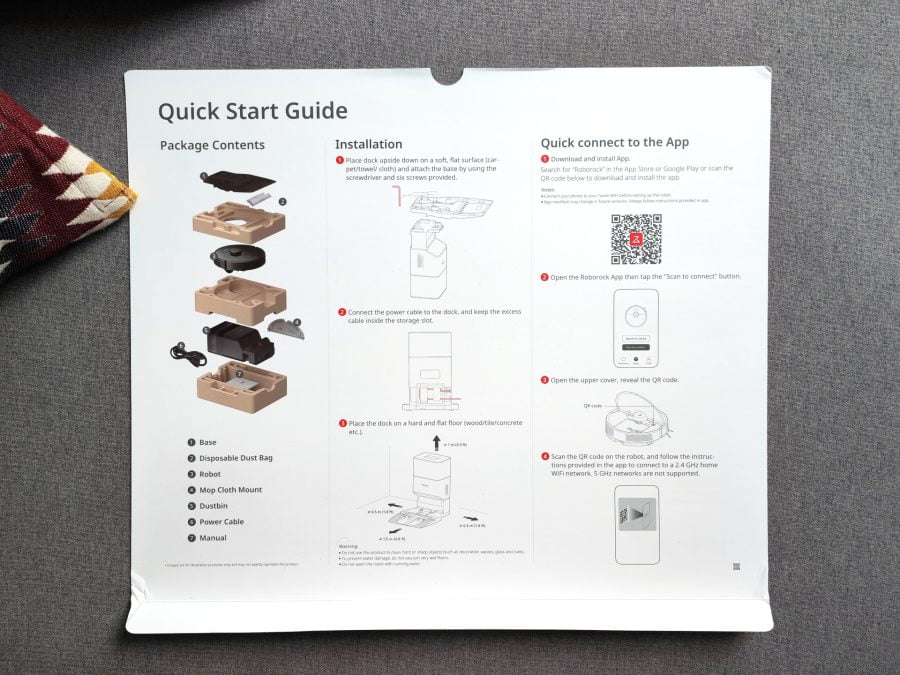 Guía de inicio rápido de Roborock Q7 Max+