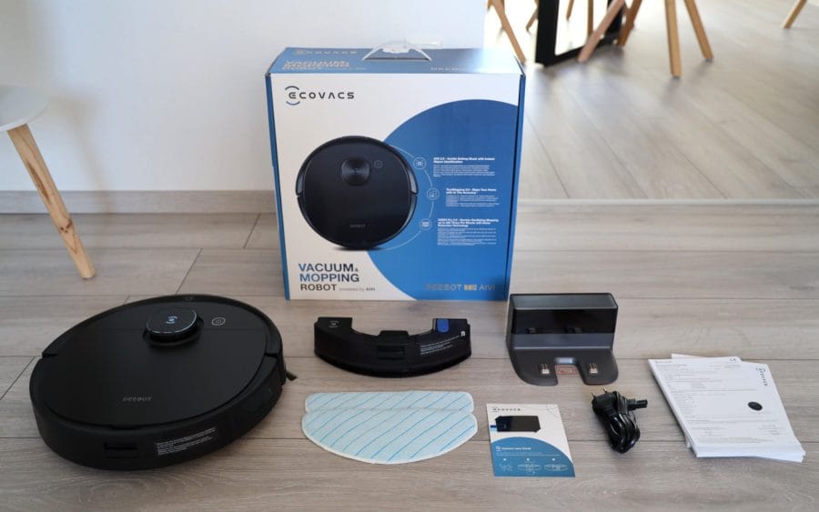 ECOVACS DEEBOT T9 AIVI rozsah dodávky