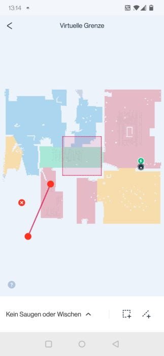 ECOVACS DEEBOT T9 AIVI App Room Map Parede Virtual e Zonas Proibidas