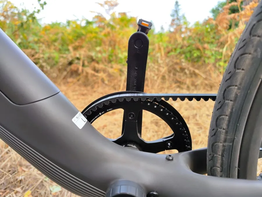 Řemenový pohon elektrokola Urtopia Gates