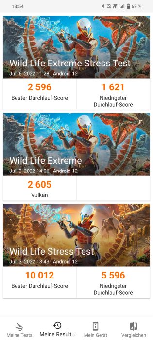 فيفو X80 برو 3DMark