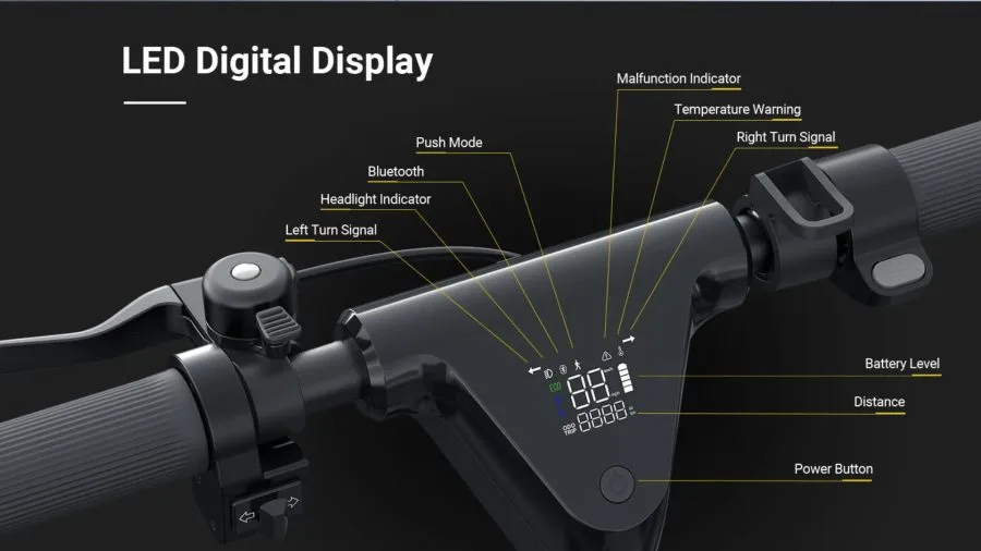 ELEGLIDE COOZY Display am Lenker