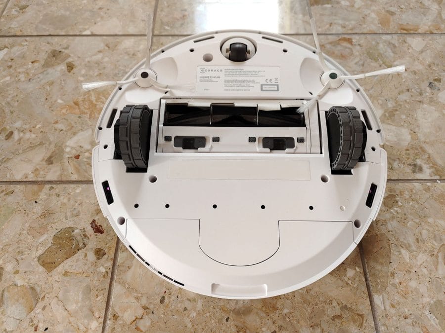 ECOVACS DEEBOT T10 Plus תחתית