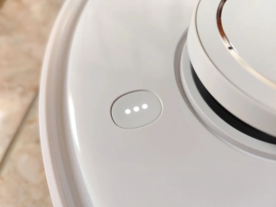 ECOVACS DEEBOT T10 Plus control button