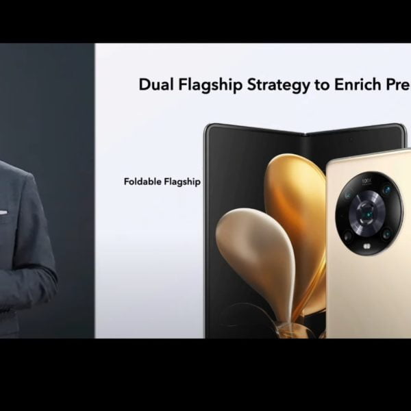 Cabeçalho dobrável para smartphone HONOR Magic V2