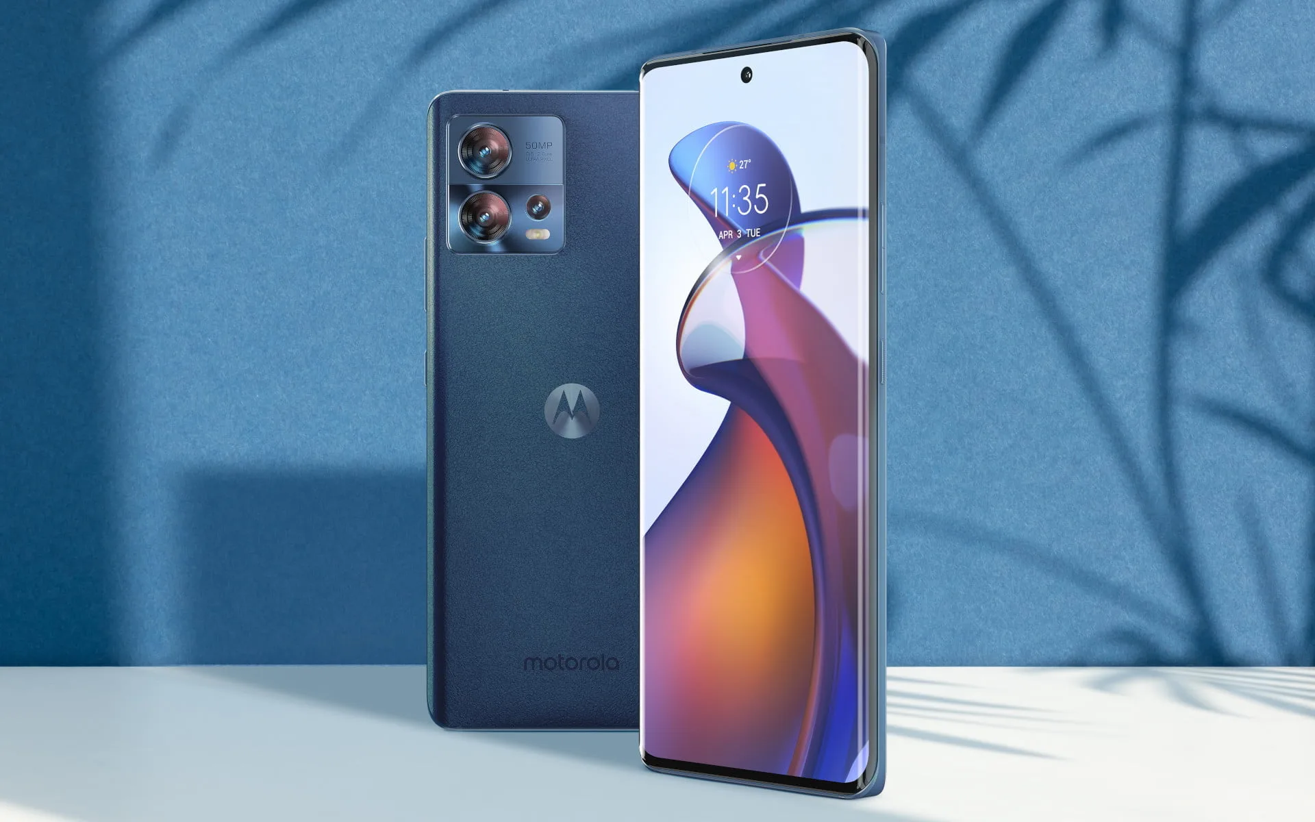 Motorola Edge 30 Fusion con retro in pelle vegana