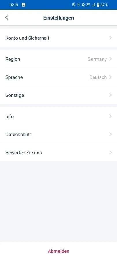 ECOVACS DEEBOT X1 OMNI Einstellungen