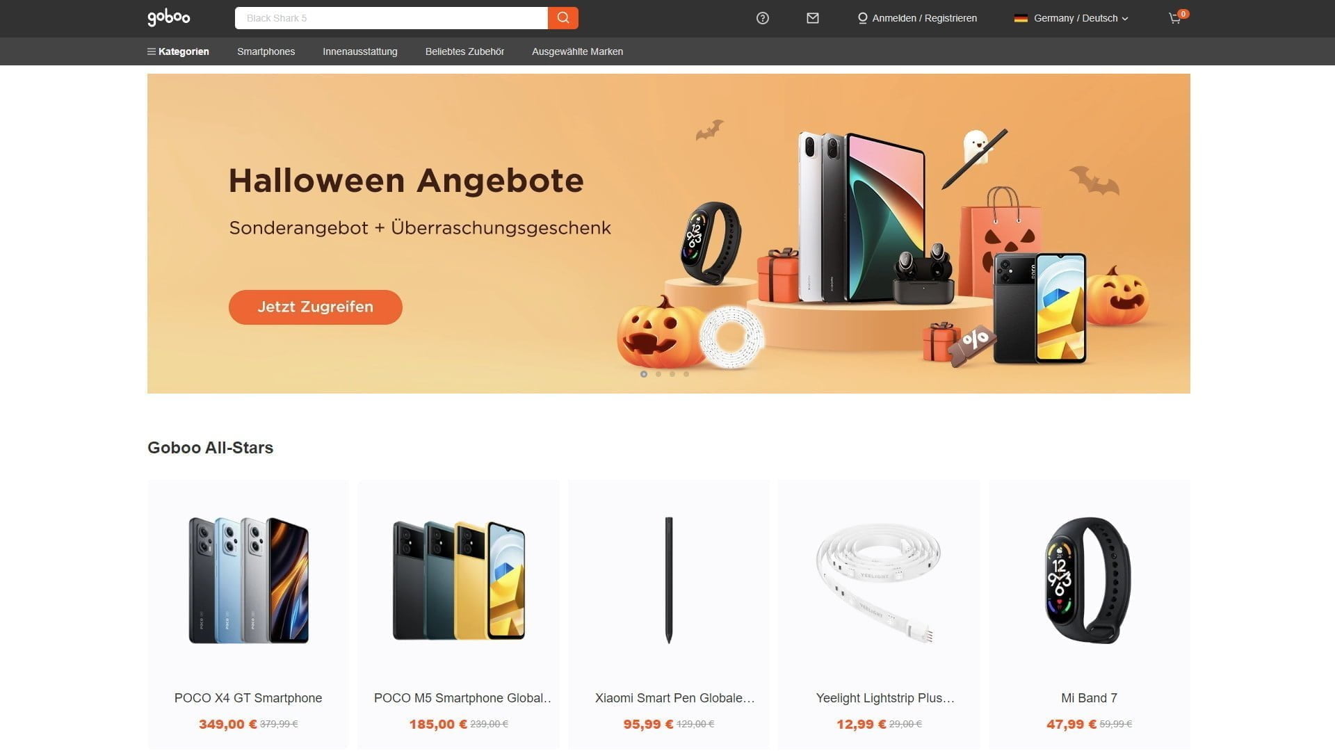 Koptekst Goboo-coupons