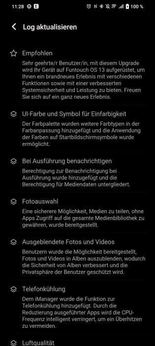 vivo X80 Pro Funtouch OS 13 Wijzigingslog (1)