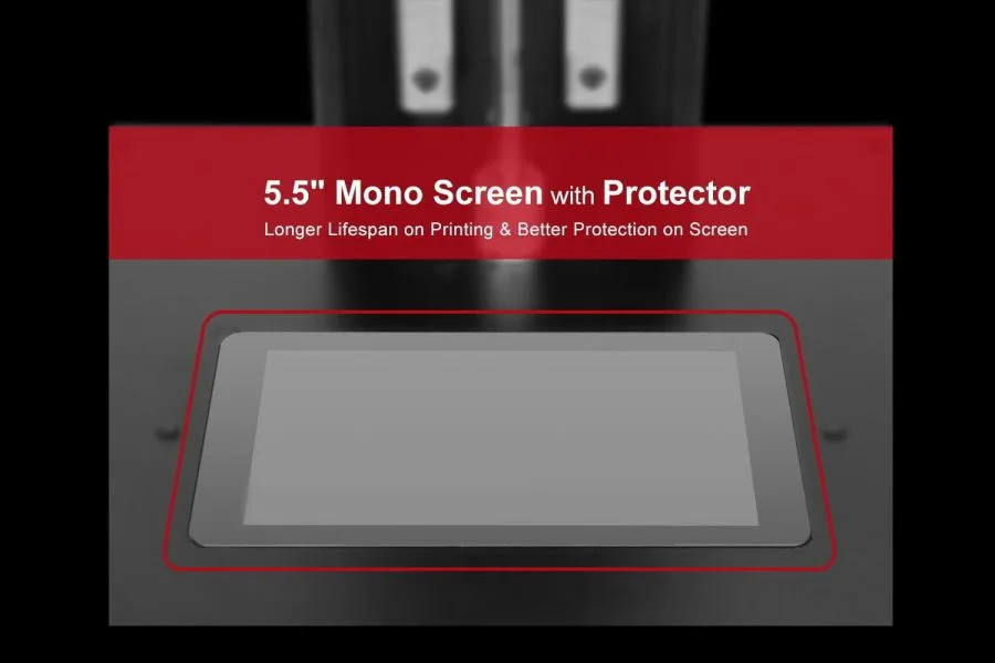Pantalla mono 4K naranja MÁS LARGA