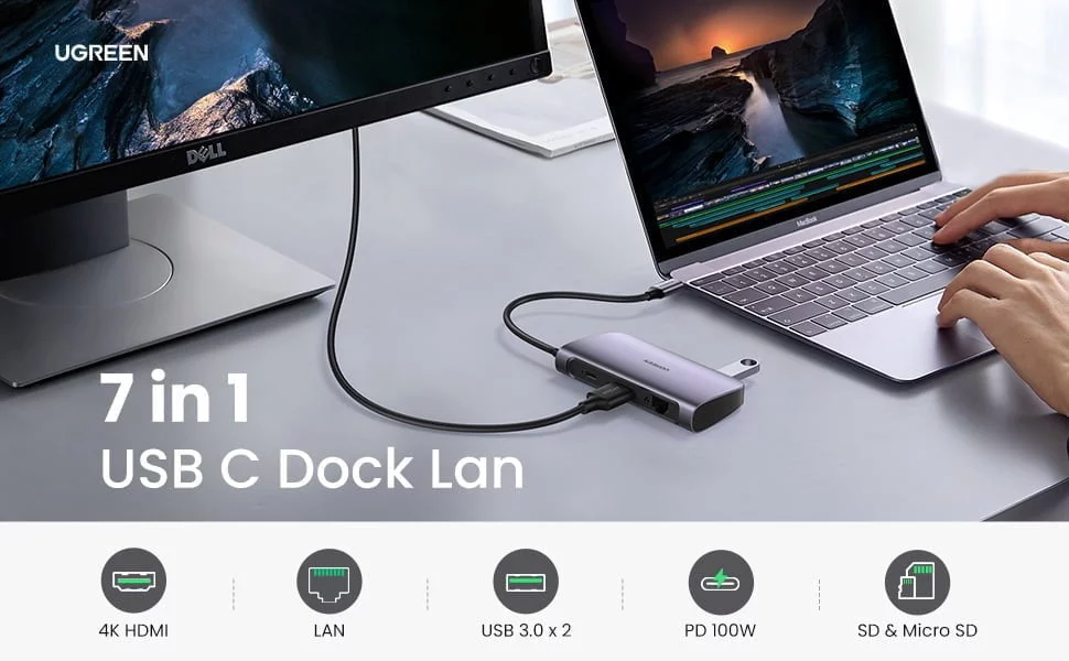 Ugreen 7-in-1 Multiport Adapter technische details