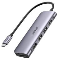 Ugreen 6'sı 1 Arada USB C Hub ürün resmi