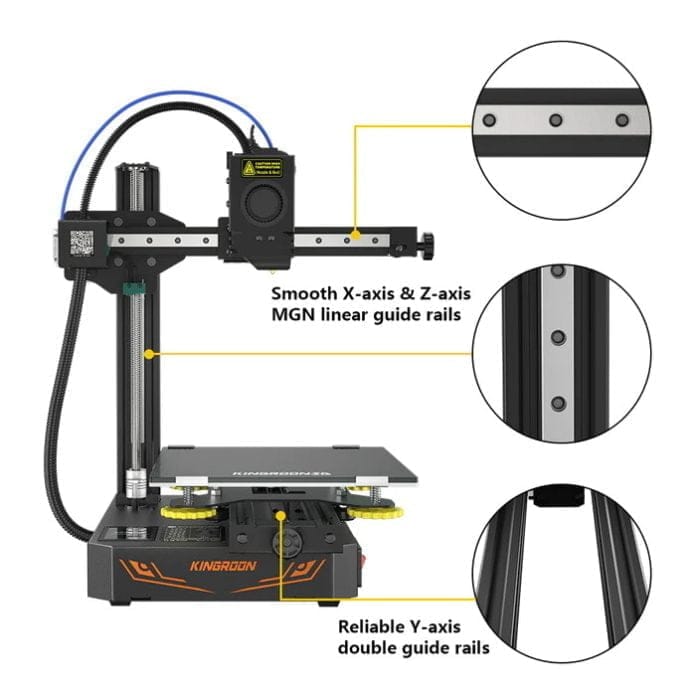 Kingroon KP3S Pro Linear Rail