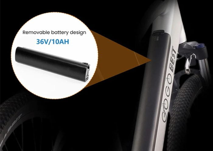 GOGOBEST GM26 36V 10Ah battery