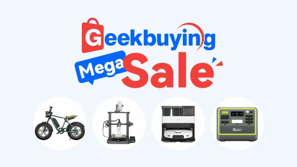 Geekbuying Mega Sale Header březen 2023