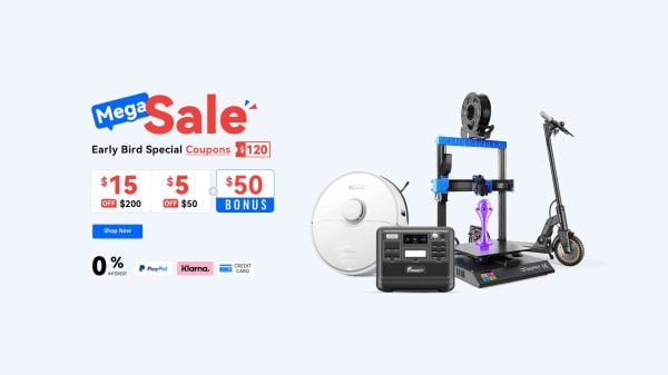 Geekbuying Mega Sale Header März 2023