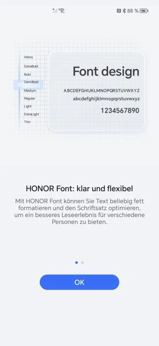 Magic OS 7.1-fonter