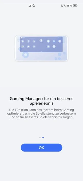 Magic OS 7.1 Gaming Manager