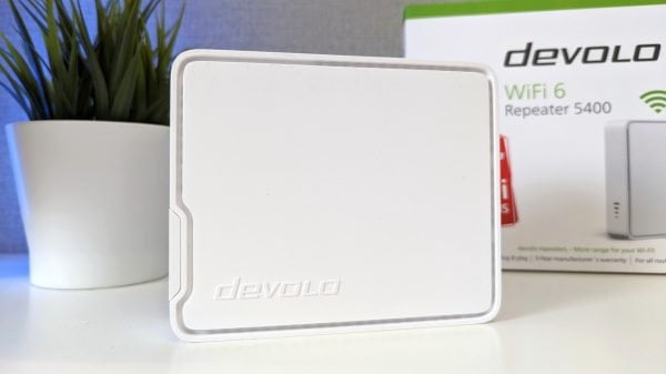 cabeçalho do relatório de teste devolo WiFi 6 Repeater 5400