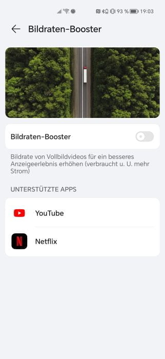 Booster de fréquence d'images HONOR Magic 5 Pro