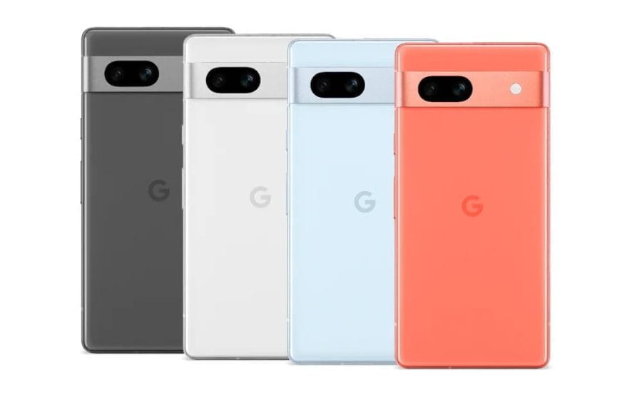 Cores do Pixel 7a