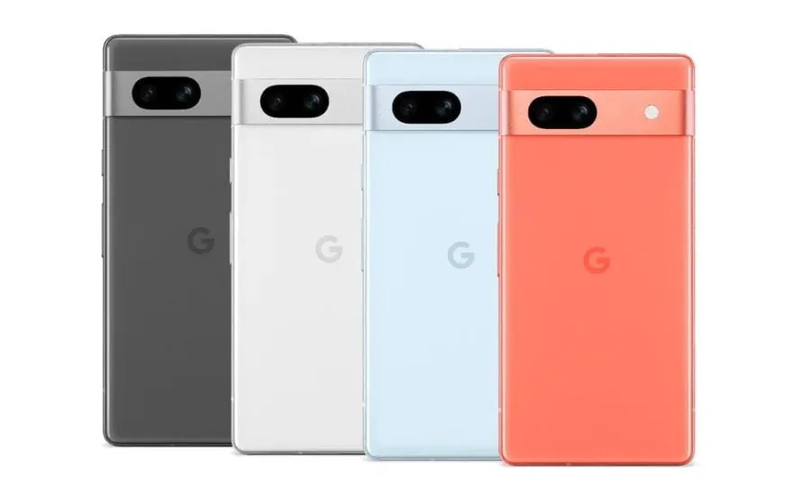 Google Pixel 7a colors