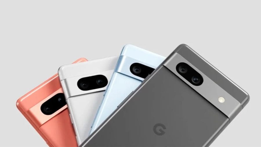 Google Pixel 7a Held