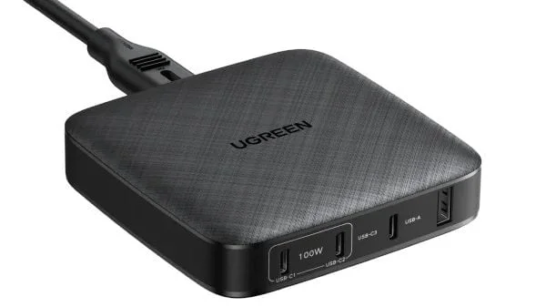 UGREEN USB C-oplader 100W 4-poorts PD productafbeelding