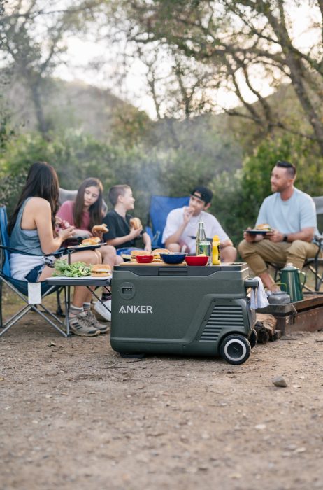 Anker EverFrost cool box while camping