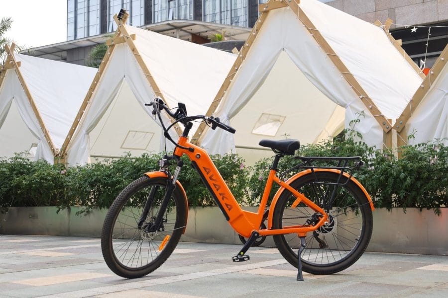 AVAKA K200 e-bike completa lateralmente