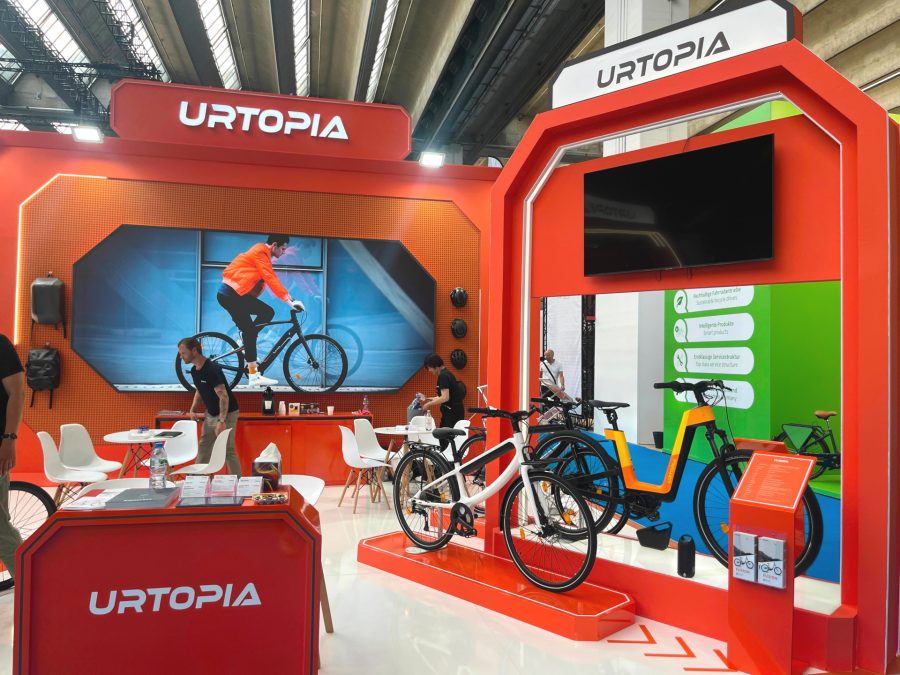 Urtopia stand at Eurobike 2023